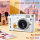 Камера цифровая Disney CCD, детская, для школьников, большой экран - изображение 5