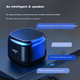 Умная колонка Aiguozhe T36, Bluetooth-колонка с голосовым управлением, беспроводной портативный сабвуфер для улицы, автомобильная колонка, мини-колонка для ноутбука и настольного компьютера, версия с голосовым управлением, черная. - изображение 6
