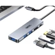 Док-станція Superior DP Display Dock Type-C - USB 3.0 Hub 4K60Hz HD PD для зарядки Apple Huawei ноутбук телефон планшет USB адаптер - зображення 2