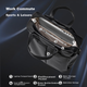 JD Jingzao Black Warrior Handheld Tote Bag Sports Backpack Laptop Bag Commuter Travel School Bag - изображение 3