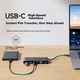 Док-станция BELKIN 8-в-1 USB Type-C для ноутбуков MacBook с интерфейсом Ethernet 2.5G, HDMI, слотом для карт памяти TF и SD. - изображение 7