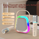 Lenovo Ecosystem Brand Superpower KTV Microphone Speaker Xiaodu Voice Smart Interactive All-in-One Wireless Microphone Singing Device Goddess Festival Gift Home KTV with Microphone - изображение 4