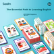 Карточки Saalin Toddler English 220 слов для раннего развития, детские - изображение 4