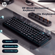 Комплект проводной HP K500F USB 98 клавиш Черный - изображение 5