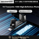 Твердотільний флеш-накопичувач MOVE SPEED 256 ГБ USB 3.2 Type-C з двома інтерфейсами, високошвидкісний USB-накопичувач великої ємності для телефонів та комп'ютерів, швидкість читання 1000 МБ/с Yi Vpro - изображение 4