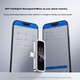 EAGET I30pro 128 ГБ USB 3.0 Type-C, USB-накопичувач великої ємності для Apple Android Phone, блок живлення PD, одночасна зарядка та використання, резервне копіювання за допомогою APP, цифрове шифрування, з екранним дисплеєм - изображение 6
