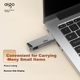 Aigo 128GB High Capacity 220MB/s USB 3.2 Type-C Dual Interface Mobile USB Drive A23 Business Office Study Universal Flash Drive - зображення 5
