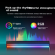 Комп'ютерні колонки HP S1X, довга настільна Bluetooth-колонка, кольорове RGB-підсвічування, домашній сабвуфер, стереооб'ємний звук, сумісні з ноутбуками Xiaomi, Huawei, Lenovo, Dell та іншими комп'ютерами - изображение 4