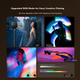 Портативный карманный RGB-светильник с полноцветной подсветкой, функцией подсветки для телефона, селфи, прямой трансляции, фотосъемки, уличной съемки, ручного использования, сенсорного управления яркостью. - изображение 7