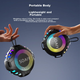 Колонка Soaiy SD-36 бездротова Bluetooth із сабвуфером компактна, для дому/вулиці, 2500мАг - зображення 6