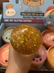 Игрушка сквиш пельмень антистресс 10 см дамплинг цвет сюрприз тренд большая булочка в пароварке хинкаль с блёстками глиттер dumpling - изображение 2
