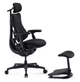 Крісло LiberNovo Omni SE / Midnight Black / 48cm - зображення 2