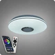 Люстра светодиодная 517 Dlight RGB с пультом и колонкой 70Вт Белый (02175) - изображение 6