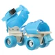Детские раздвижные ролики квады для начинающих SP-Sport 0102 размер 30-39 Blue - изображение 3