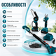 Аккумуляторный набор 3 в 1 (секатор + телескопическая ручка + мини-пила 68 В) - изображение 4