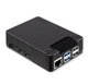 Алюминиевый корпус для Raspberry Pi 5 - Argon NEO 5 (Black) с активным и пассивным охлаждением - изображение 1