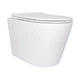 Унитаз подвесной Qtap Scorpio безободковый Ultra Quiet c сиденьем Soft-close QT14332380AW - изображение 1