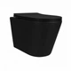 Унитаз подвесной Qtap Scorpio Ultra Quiet безободковый с сиденьем Soft-close MATT BLACK QT14332380AMB - изображение 1
