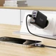 Дата кабель USB-C to USB-C кабель для заряджання телефона, для передавання даних з LED дисплеєм у тканинному нейлоновому обплетенні 1.2м 60W 3A AceFast - зображення 5