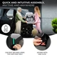Автокресло Kinderkraft Comfort Up i-Size черно-серый (KCCOUP02BLK0000) - изображение 9