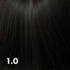 Безаммиачная крем-краска для волос Echosline Seliar Synergy Color 1.0 Чорный 100 мл - изображение 2