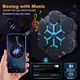 Умный музыкальный боксерский тренажер на стену с Bluetooth, LED-подсветкой и перчатками (обновленная версия) - изображение 2