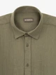 Сорочка однотонна чоловіча GENUA G01218-0009 3XL Зелений shop (2000999635083) - зображення 2