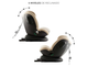 Автокрісло Xpedition 3 i-Size, Kinderkraft (Beige), 00-00305299 (KCXPED03BEG0000) - зображення 8