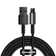 Кабель Baseus Tungsten Gold Fast Charging USB-A to Lightning 2m Black (CALWJ-A01) - изображение 1