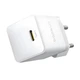 Сетевое зарядное устройство Baseus Palm PD/FC 20W USB-C with USB-C to USB-C Cable 1 m White (P10111602213-01) - изображение 2