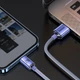 Кабель Baseus Crystal Shine USB-A to Lightning 2m Purple (CAJY000105) - зображення 8