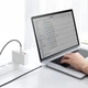 Кабель Baseus Cafule USB-C to USB-C 2m Black (CATJK-D01) - зображення 10