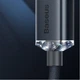 Кабель Baseus Crystal Shine USB-A to Lightning 2m Purple (CAJY000105) - зображення 11