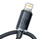 Кабель Baseus Crystal Shine USB-A to Lightning 1.2m Black (CAJY000001) - зображення 2