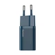 Мережевий зарядний пристрій Baseus Super Silicone PD 20W USB-C Blue (CCSUP-B03) - зображення 2