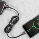 Кабель Baseus Cafule USB-A to USB-C 3m Black/Grey (CATKLF-UG1) - зображення 11