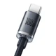 Кабель Baseus Crystal Shine USB-A to USB-C 2m Black (CAJY000501) - зображення 3
