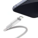 Кабель Baseus High Density Braided USB-C to Lightning 1m White (CATLGD-02) - изображение 2