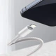 Кабель Baseus High Density Braided USB-C to Lightning 1m White (CATLGD-02) - изображение 11