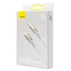 Кабель Baseus Glimmer Series Fast Charge USB-C to Lightning 1m White (CADH000002) - зображення 6