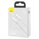 Кабель Baseus Superior Series Fast Charging USB-C to Lightning 0.25m White (CATLYS-02) - зображення 7
