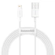 Кабель Baseus Superior Series Fast Charging USB-A to Lightning 2m White (CALYS-C02) - изображение 1