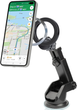 Автотримач для телефону SBS Magnetic car holder for dashboard and windscreen compatible with MagSafe Black (TESUPMAGRINGEXT) - зображення 2