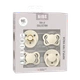 Набір пустушок 0-6 m BIBS Baby Try It Collection - Ivory - изображение 7