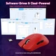 Мышка Attack Shark X11se se RED game - изображение 5