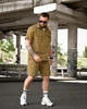 Спортивный костюм анорак Stone Island KLAN коричневый мужской микро рип стоп XXXL - изображение 5