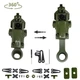 Крепление для наушников Peltor Comtac II/III/XPI, Sordin, RangeGuard по типу AXL Чебурашки, Green (12349) - изображение 2