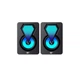 Акустическая система Havit HV-SK210 mini PRO RGB USB Black (6939119040260) - изображение 2