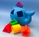Силиконовый сортер Jellystone Designs морской нарвал 5 фигур (9343900013222) - изображение 4
