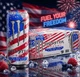 Энергетический напиток Monster Energy Ultra Sugar Free Red White Blue Razz 473мл - изображение 7